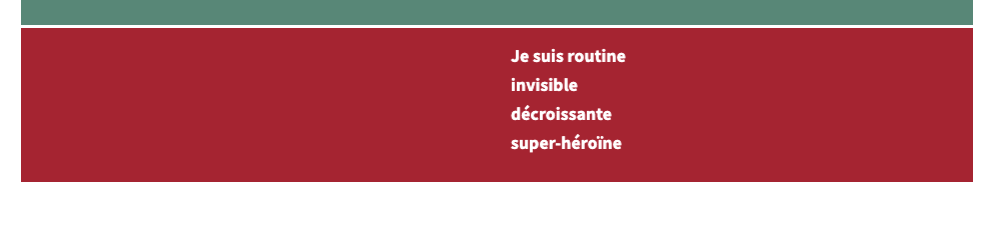 #136/ Depuis trois semaines, par Élisabeth Sierra