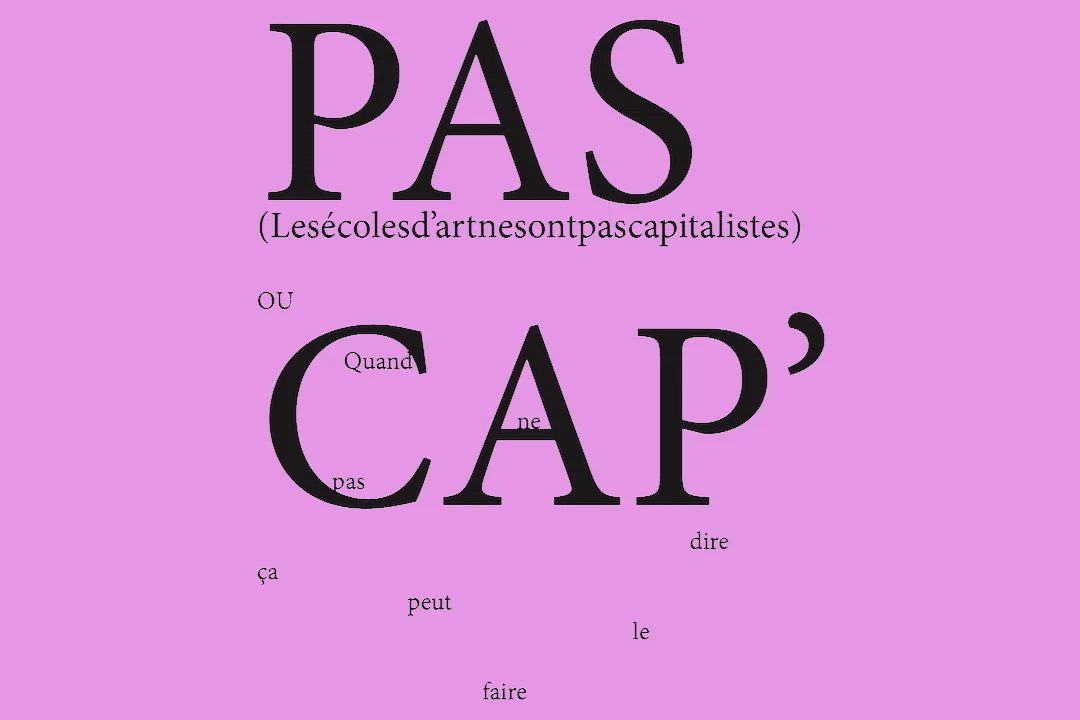 #183/ PAS CAP’ (3/4), par S.M.