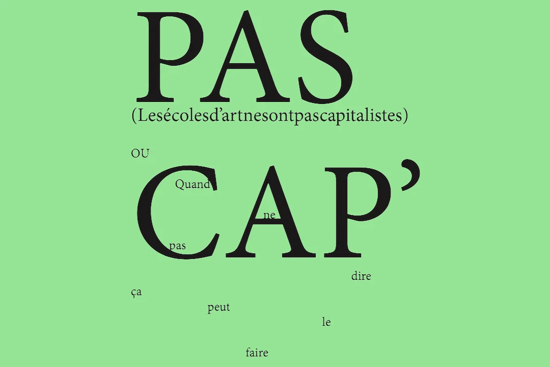 #184/ PAS CAP’ (4/4), par S.M.